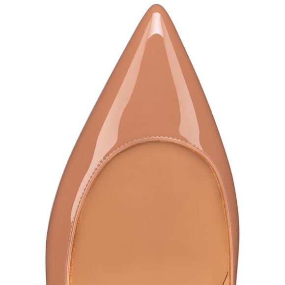 Christian Louboutin Hot Chickita Flat Blush Nude Patent Ballet Ballerina 39.5 - Picture 7 of 15